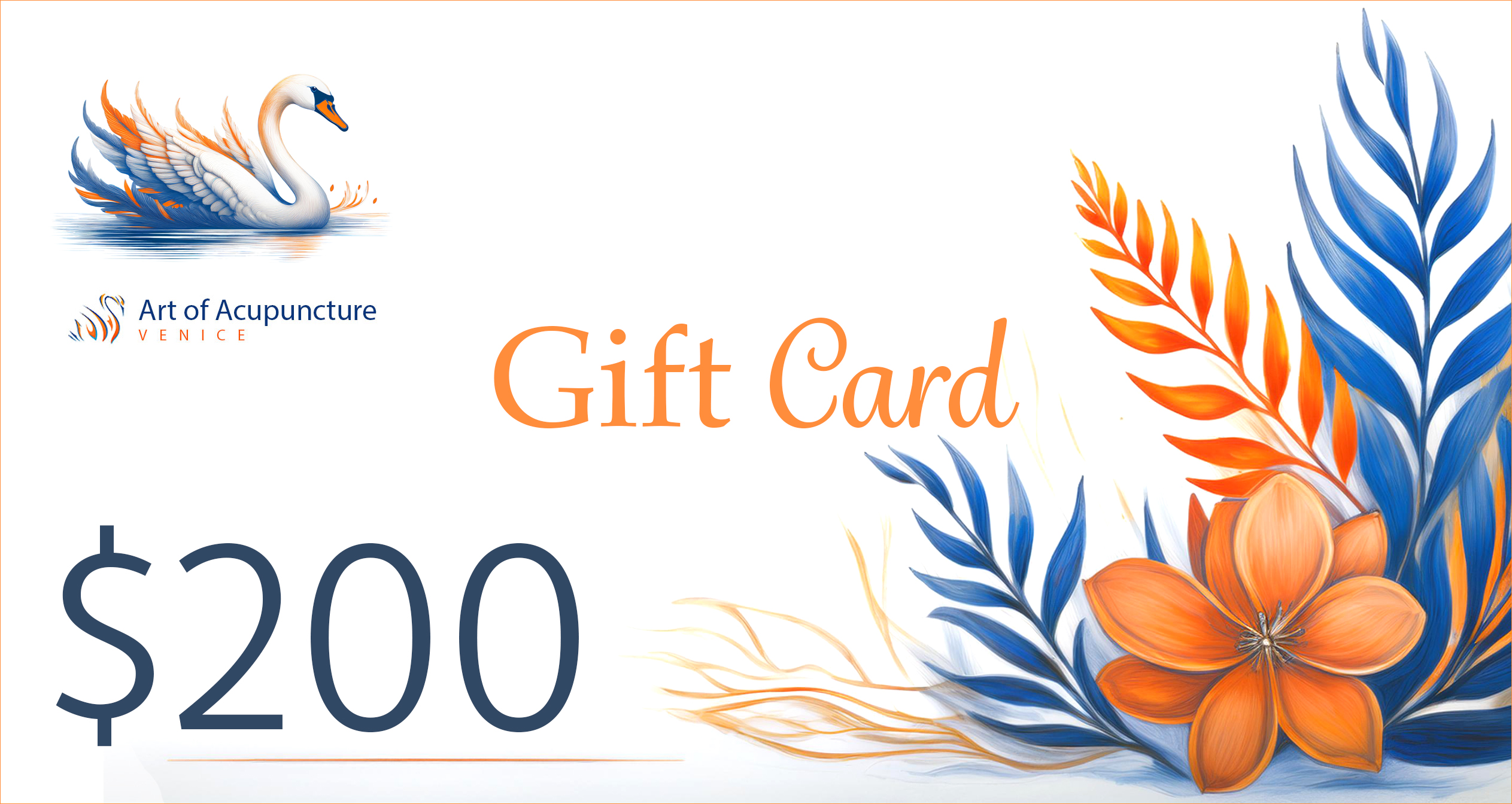 Art of Acupuncture Venice Florida Gift Card