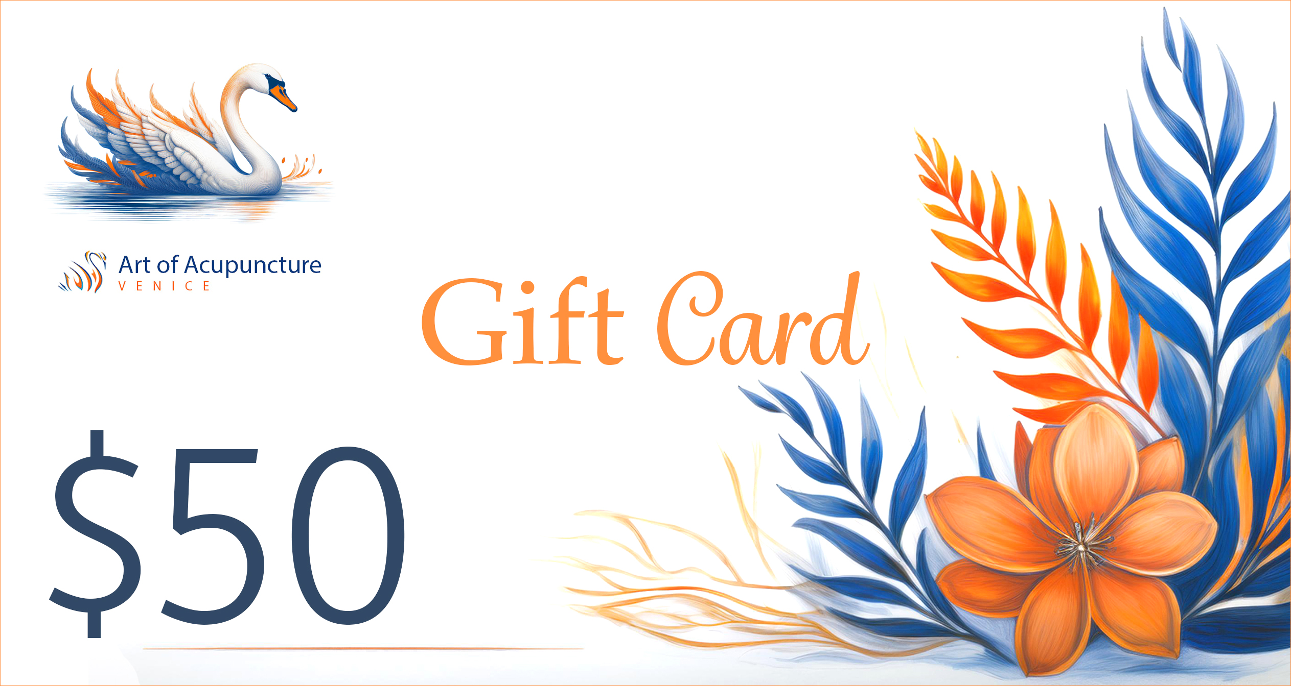 Gift Card For Art of Acupuncture Venice